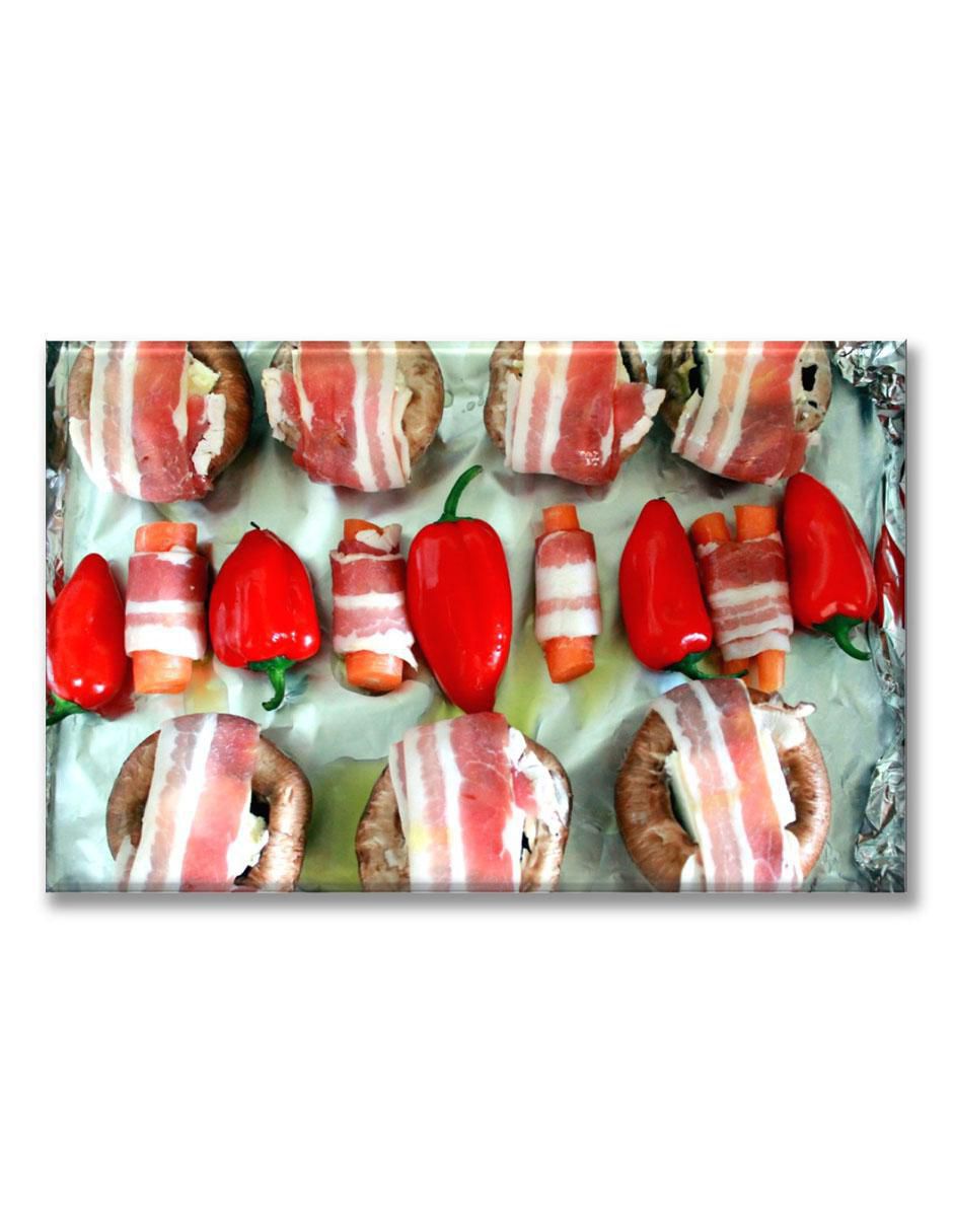 Cuadro decorativo Rollitos de tocino Cuadro decorativo Rollitos de tocino