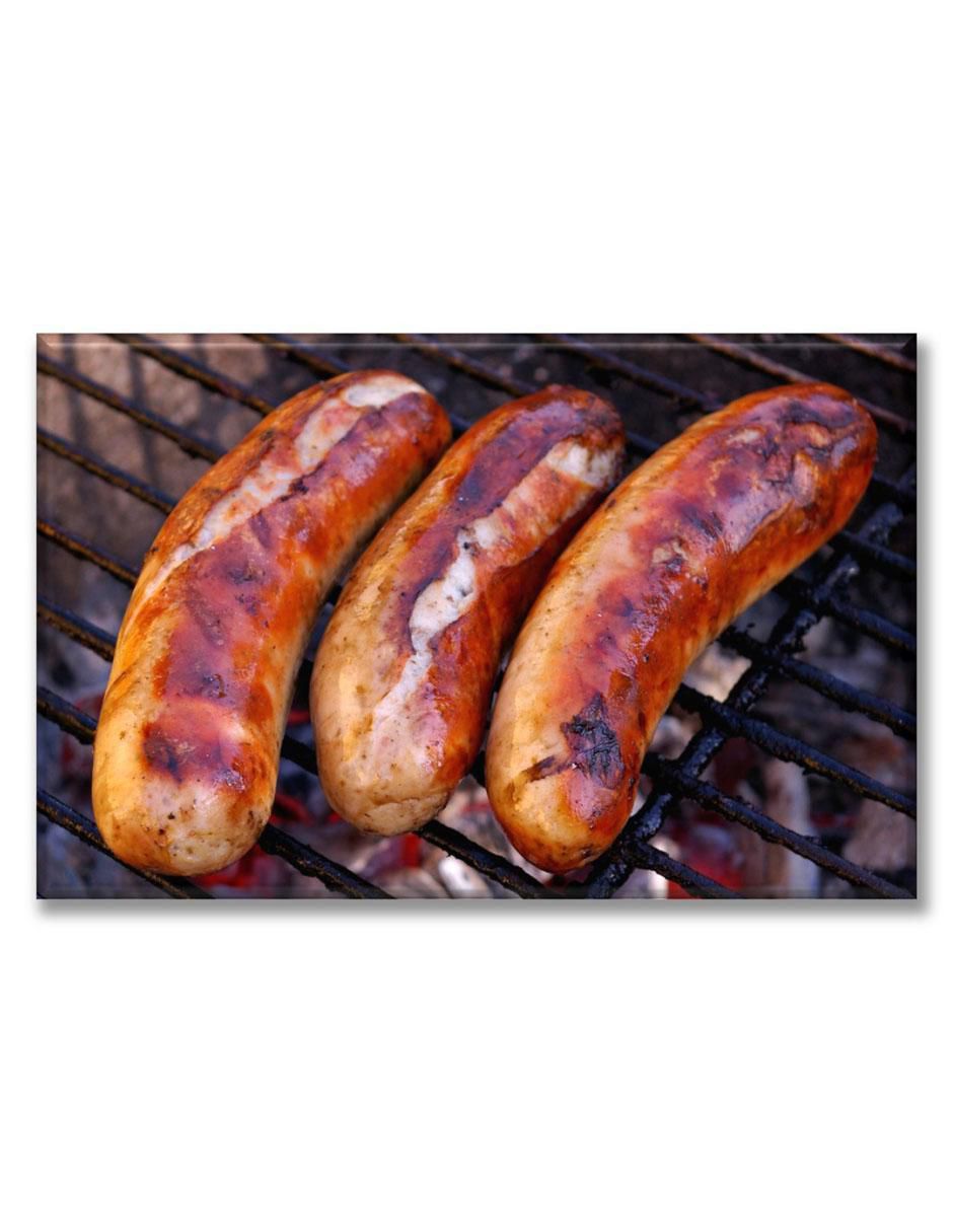 Cuadro decorativo Salchichas a la parrilla