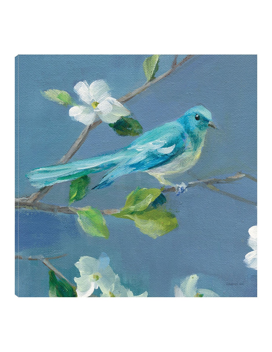 Cuadro decorativo Primavera en el vecindario IV técnica mixta Aves Silvestres Cuadro decorativo Primavera en el vecindario IV técnica mixta Aves Silvestres