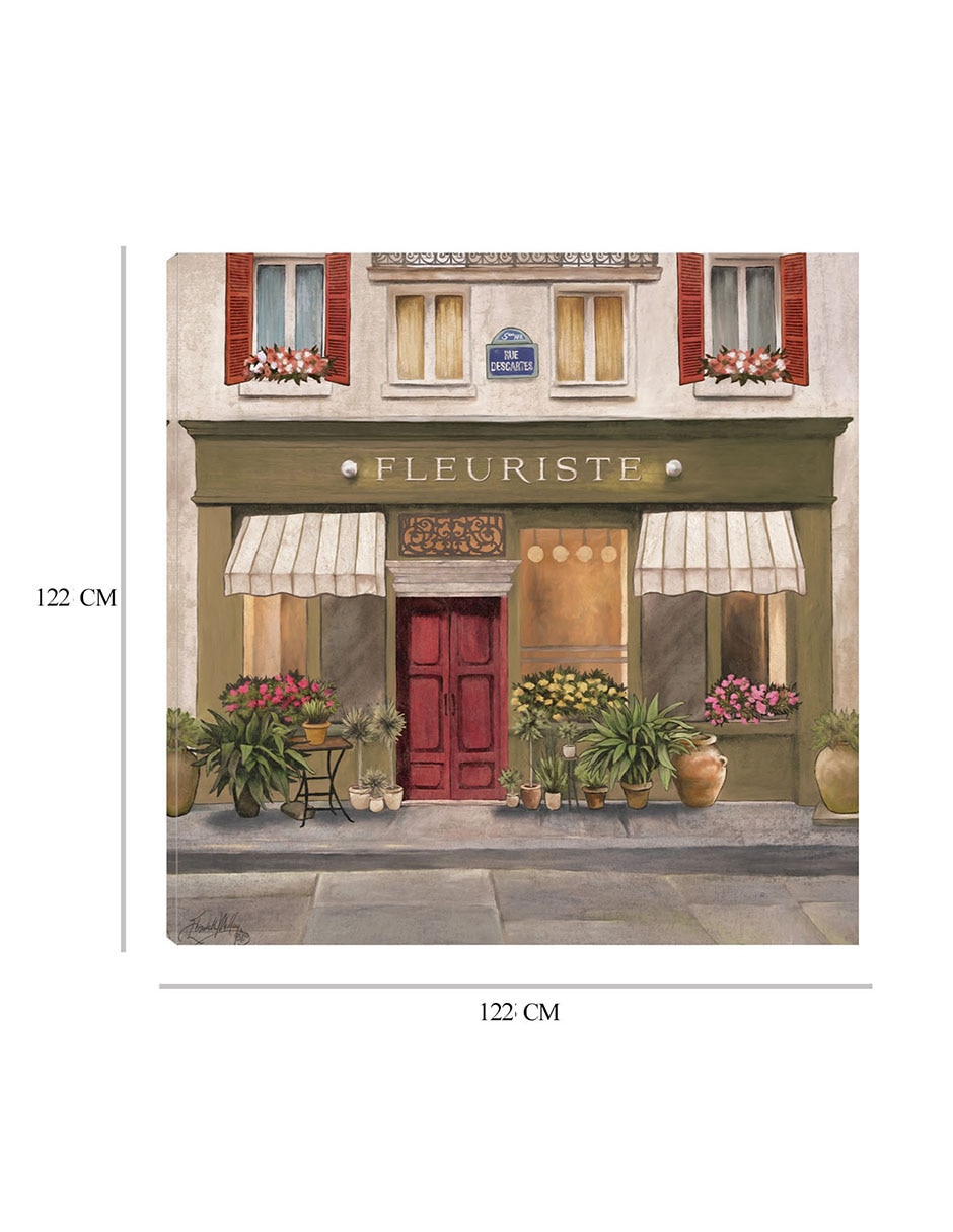 Cuadro decorativo Tienda francesa II técnica mixta Lugares 8
