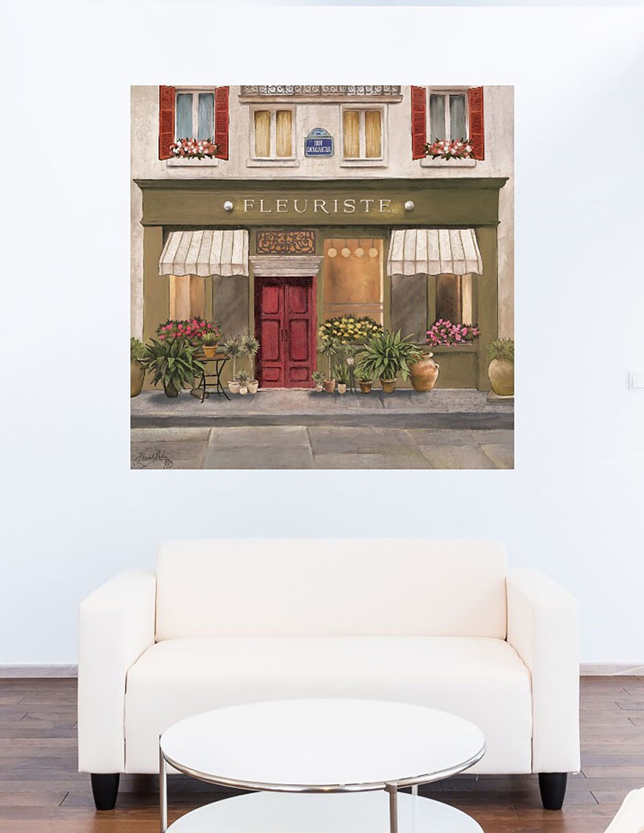 Cuadro decorativo Tienda francesa II técnica mixta Lugares 7