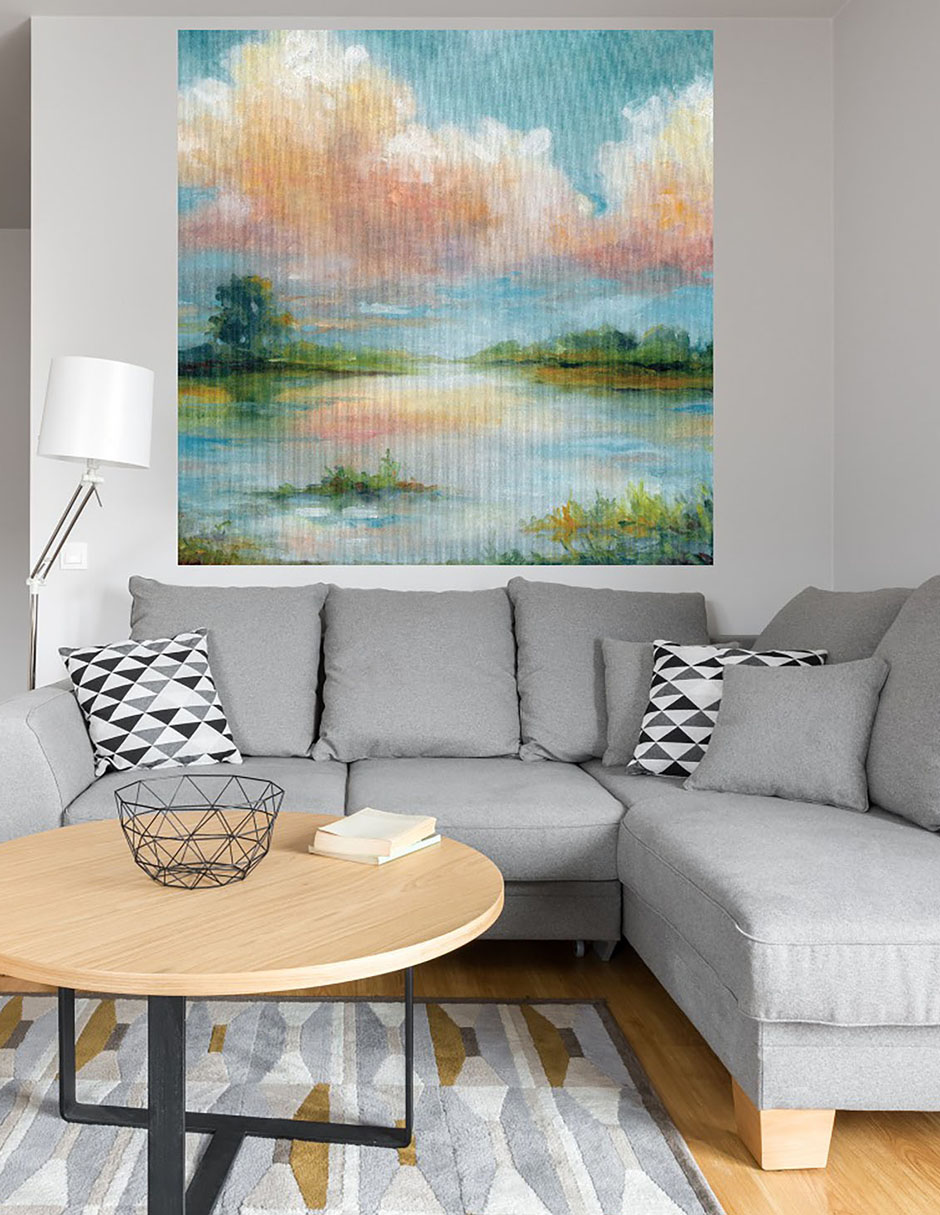 Cuadro decorativo Primavera silenciosa técnica mixta Lagos 7