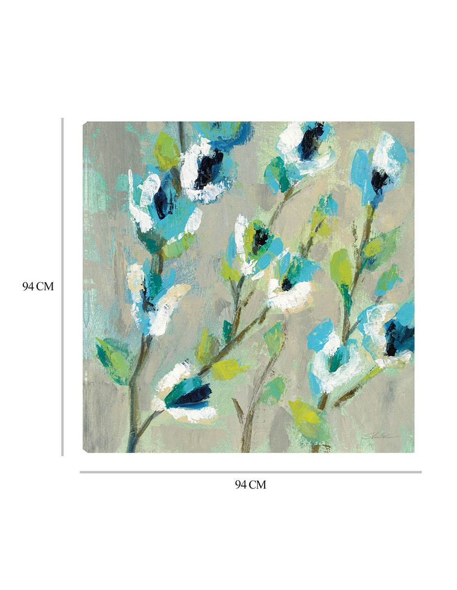 Cuadro decorativo Whimsical Branch I técnica mixta Primavera 8