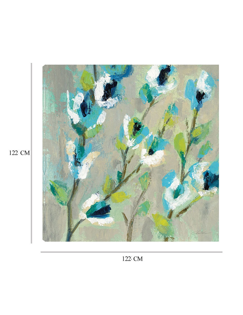 Cuadro decorativo Whimsical Branch I técnica mixta Primavera 3