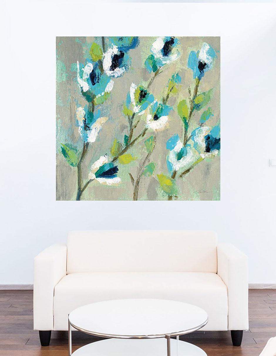 Cuadro decorativo Whimsical Branch I técnica mixta Primavera 7