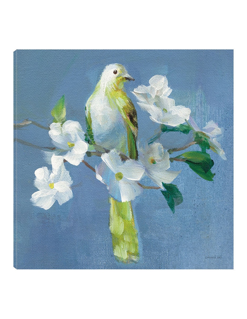 Cuadro decorativo Primavera en el vecindario II técnica mixta Aves Silvestres Cuadro decorativo Primavera en el vecindario II técnica mixta Aves Silvestres
