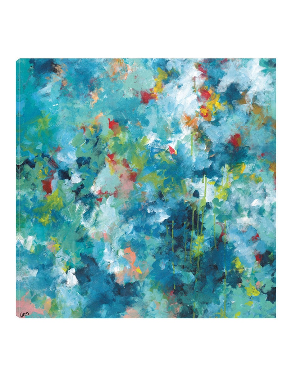Cuadro decorativo Selva técnica mixta Colores