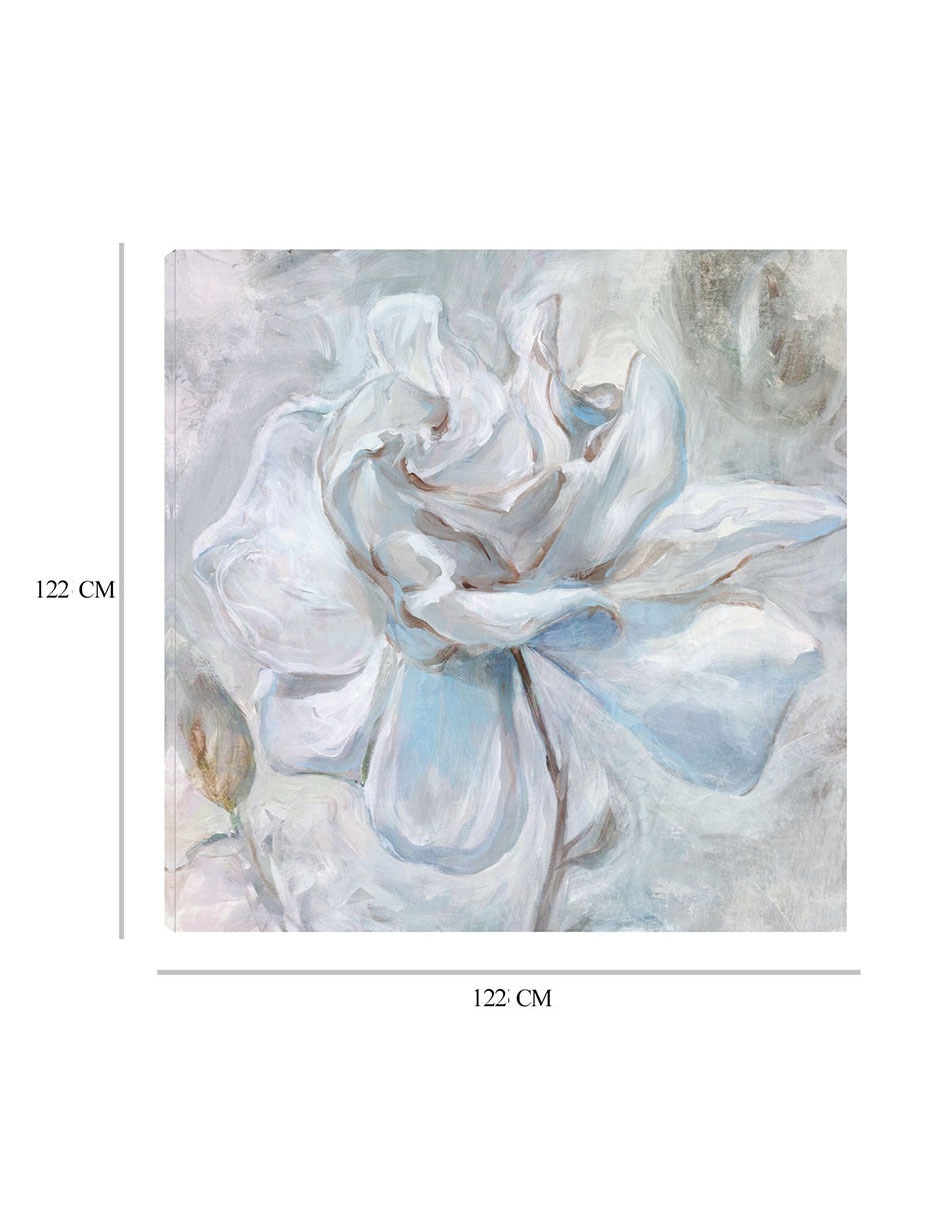 Cuadro decorativo Tinte de la flor técnica mixta Floración 8