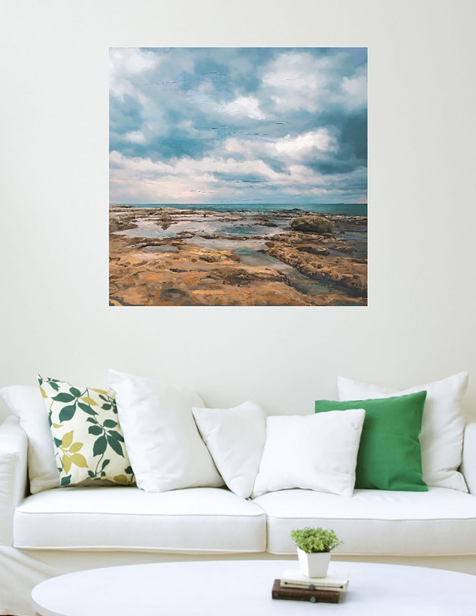 Cuadro decorativo Sueño duera de la costa técnica mixta Playas 5