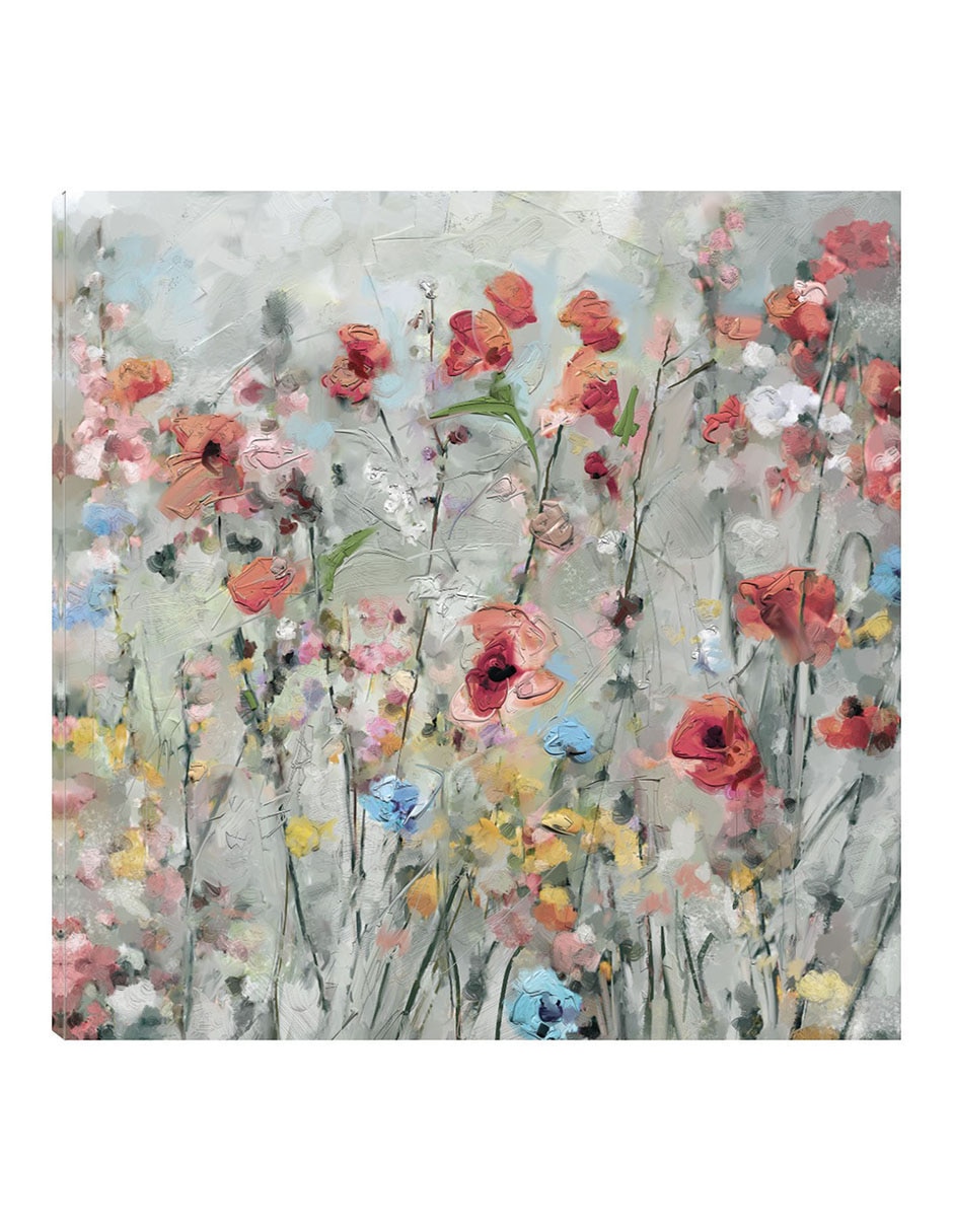 Cuadro decorativo Primavera técnica mixta