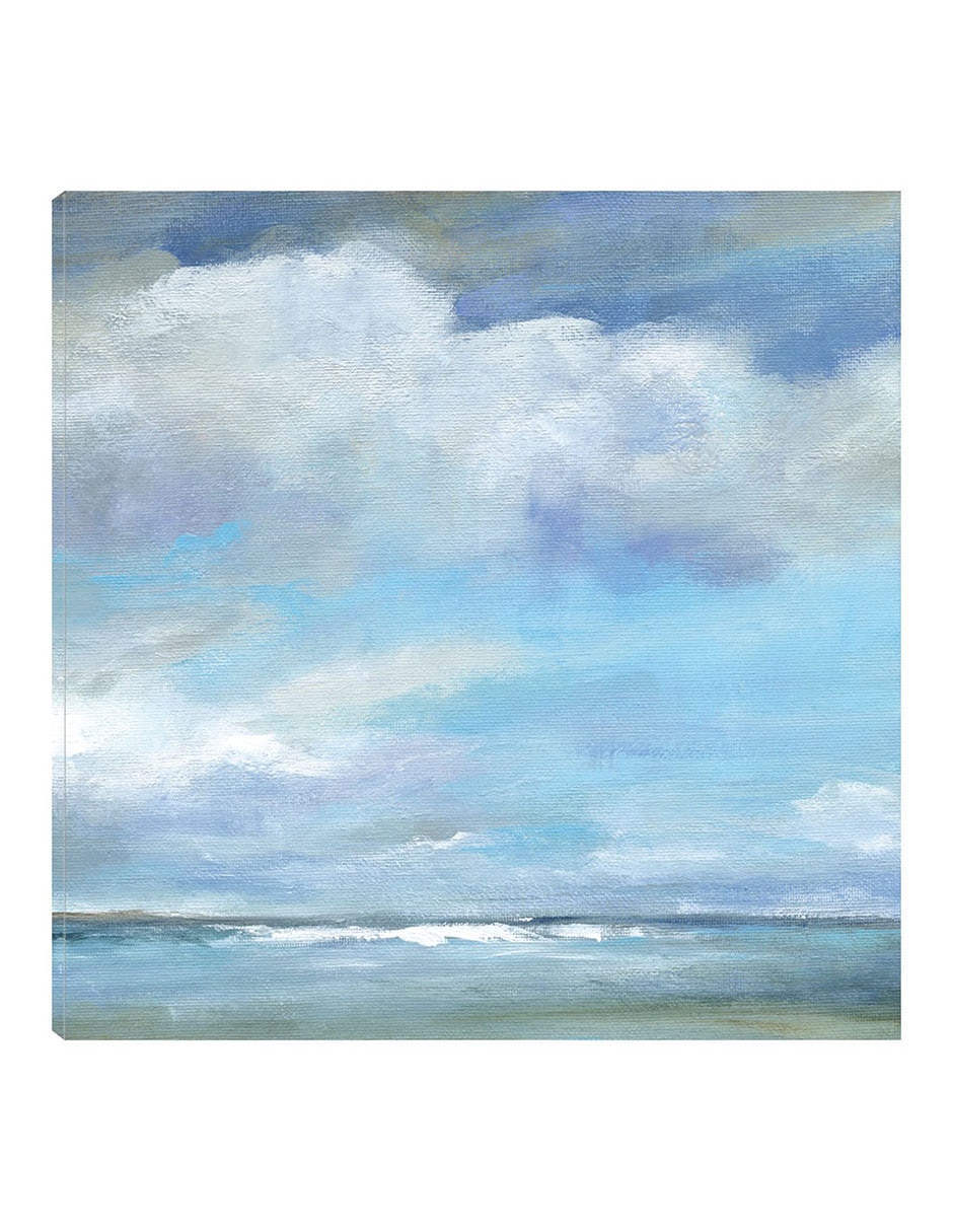 Cuadro decorativo Sombra de atardecer II técnica mixta Playas