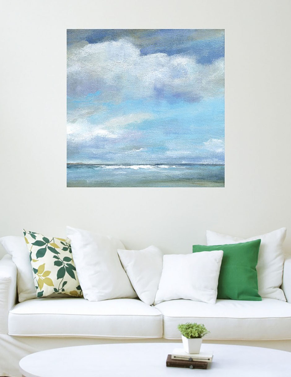 Cuadro decorativo Sombra de atardecer II técnica mixta Playas 6