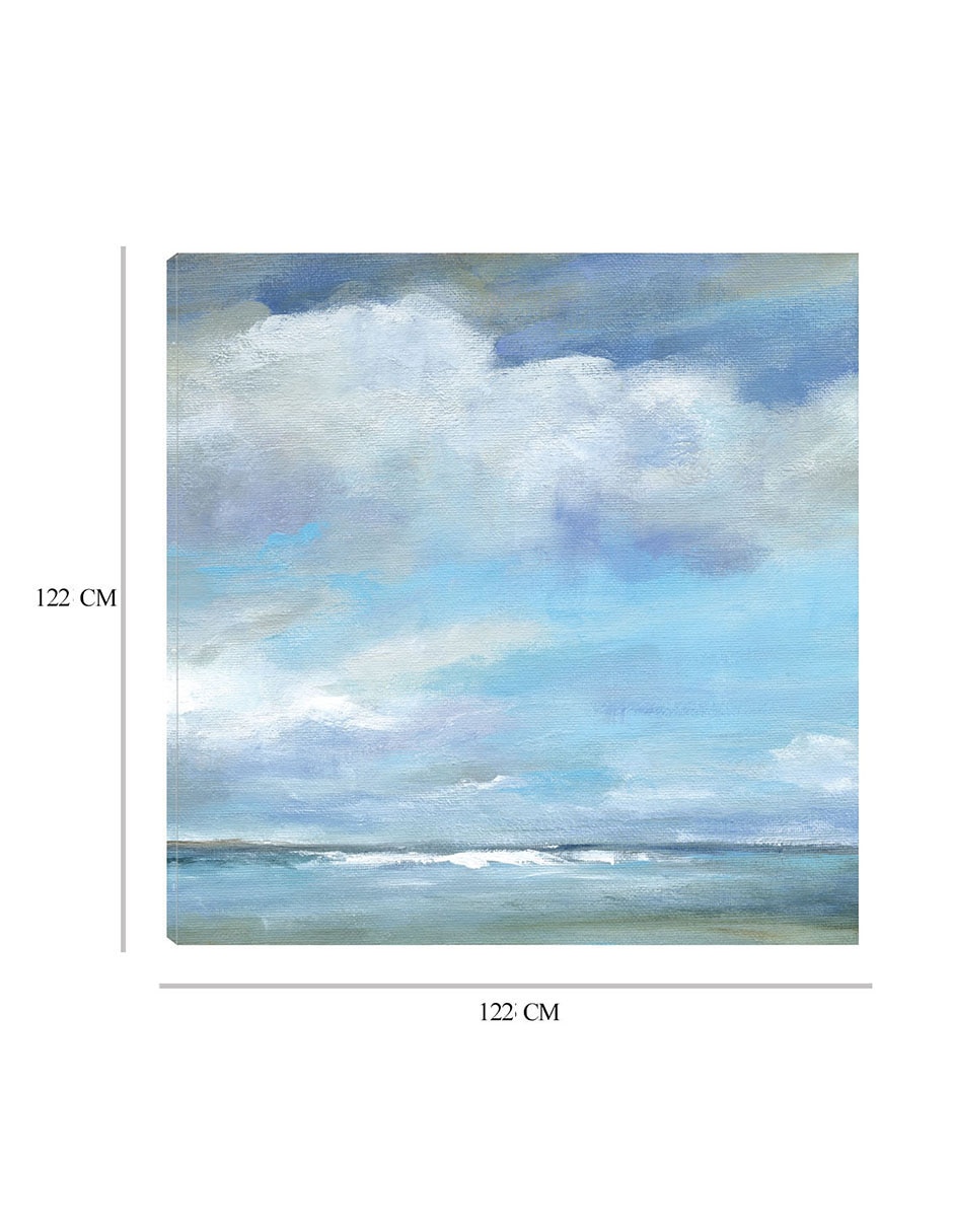 Cuadro decorativo Sombra de atardecer II técnica mixta Playas 2