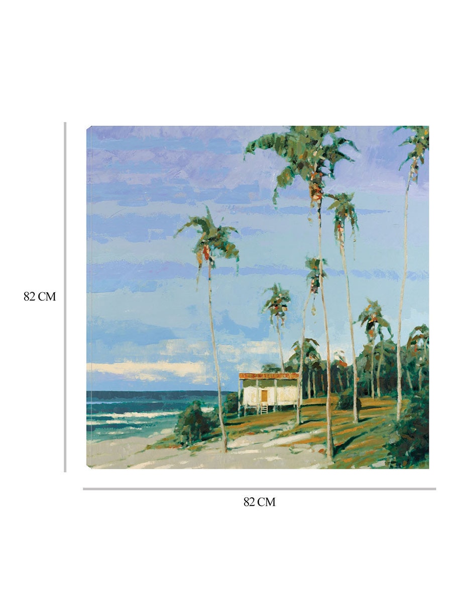 Cuadro decorativo Tropical 1 técnica mixta Trópico 2