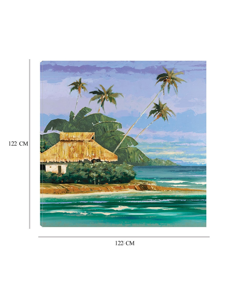 Cuadro decorativo Tropical 2 técnica mixta Trópico 2