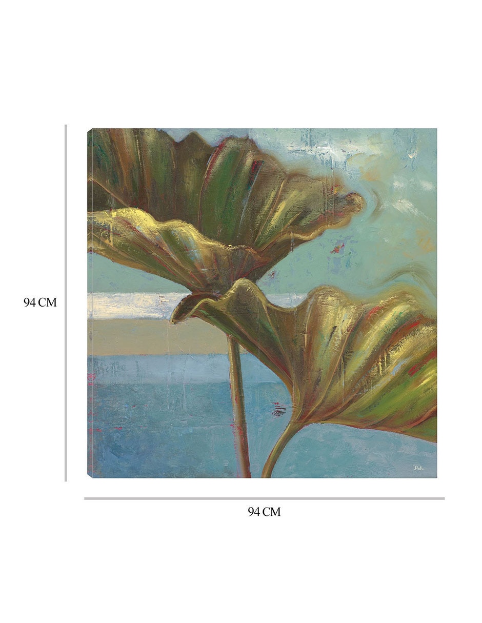 Cuadro decorativo Sueño azul II técnica mixta Naturaleza 2