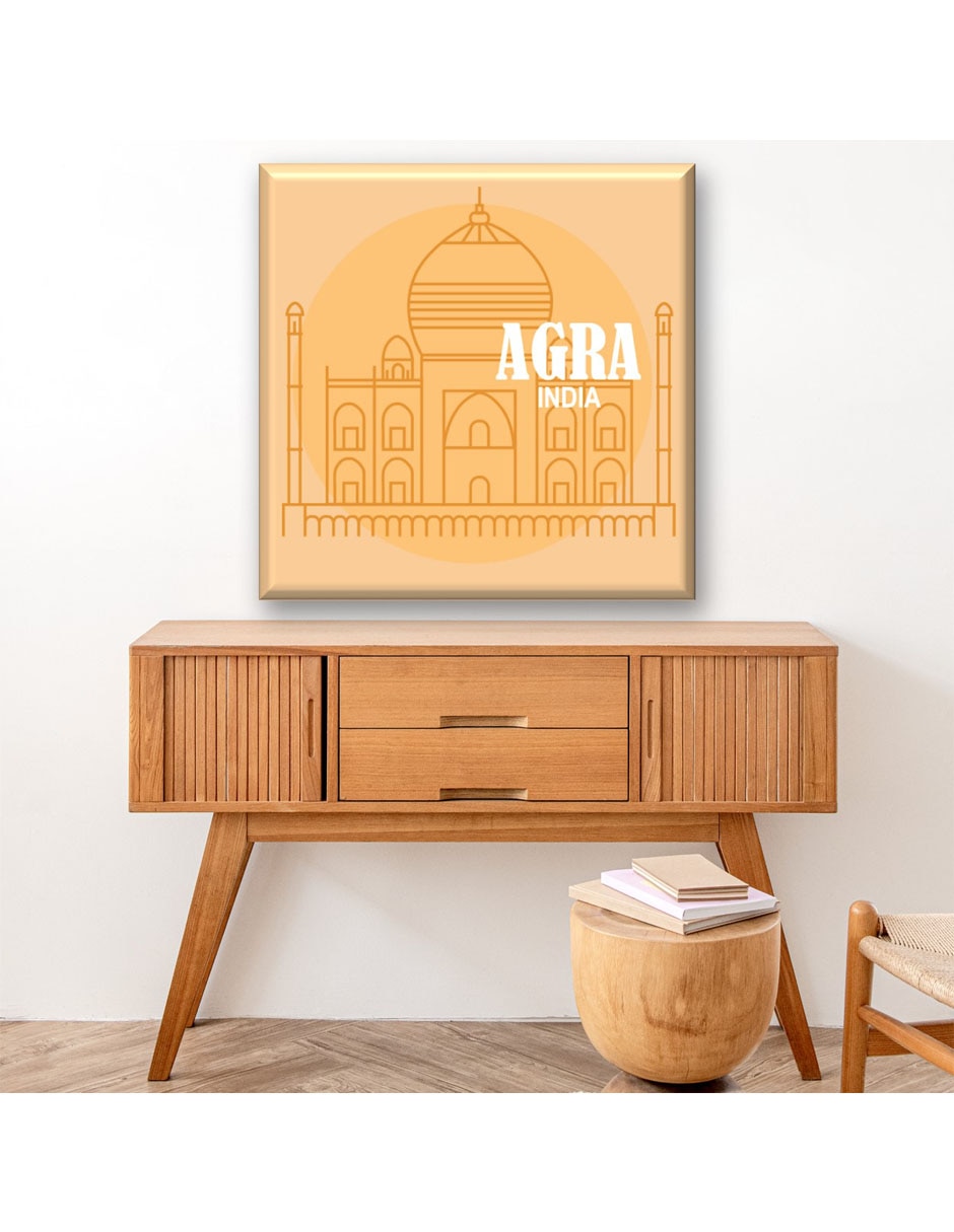 Cuadro decorativo Agra ilustración 2