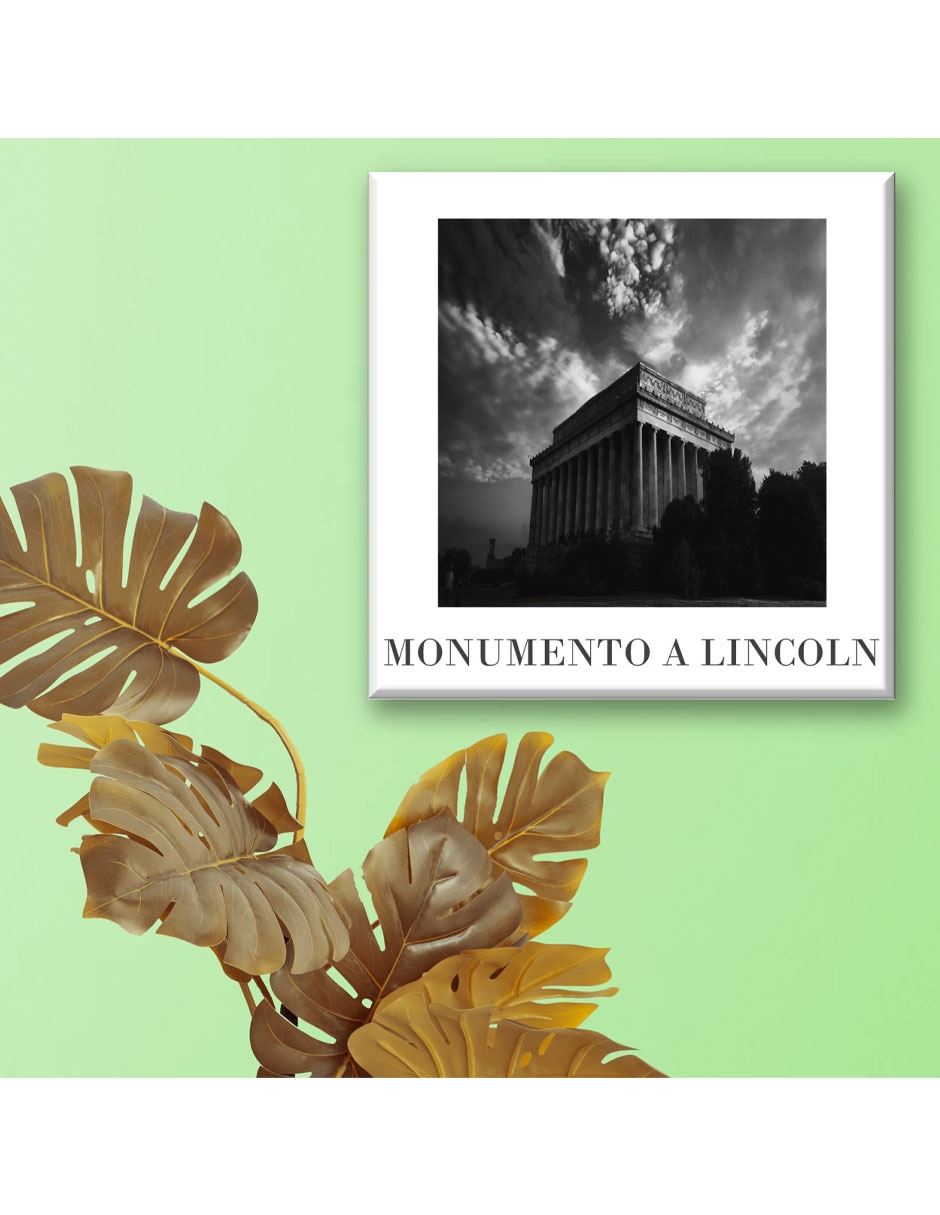 Cuadro decorativo Monumento a Lincoln 3