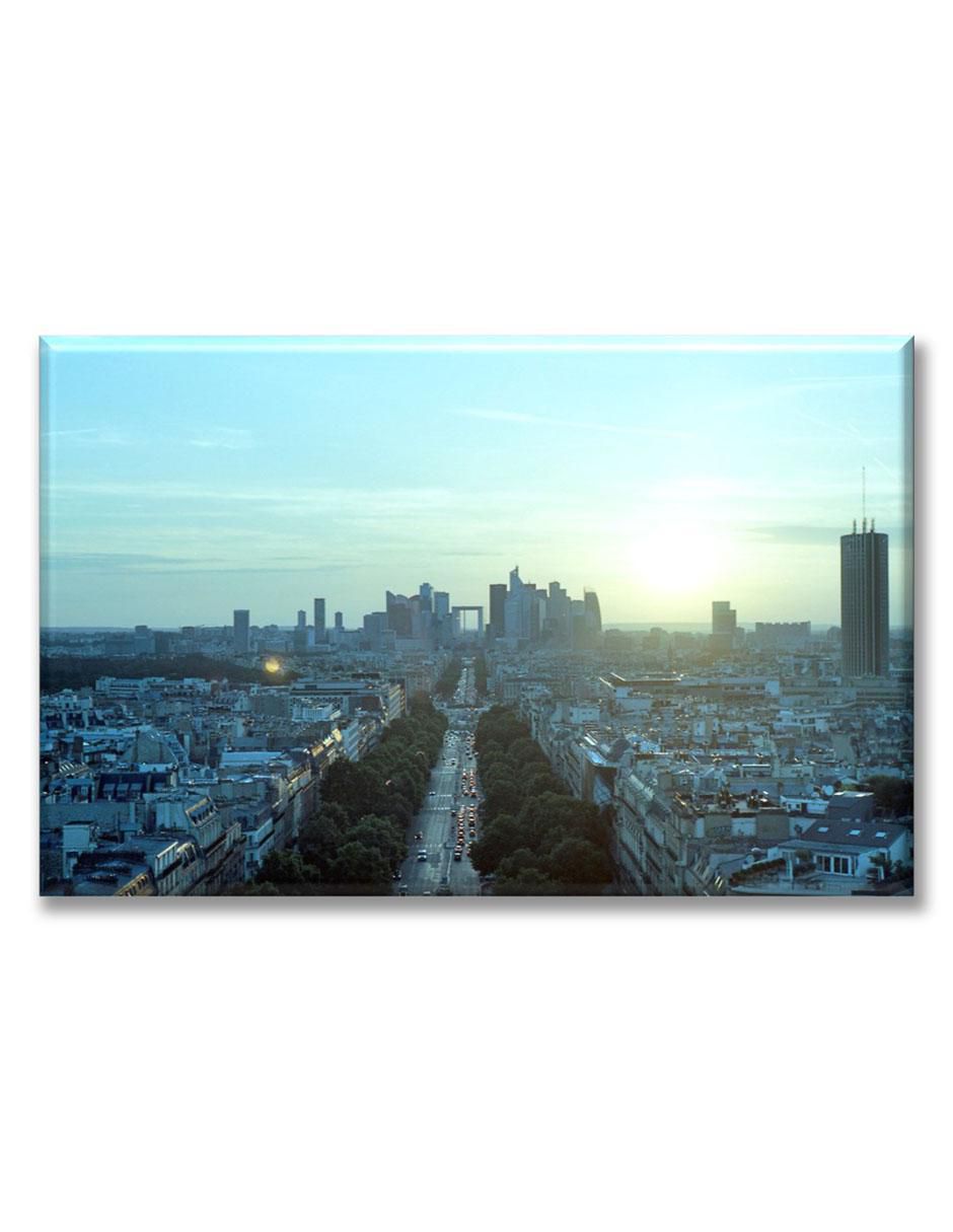 Cuadro decorativo Vista de la calle en París