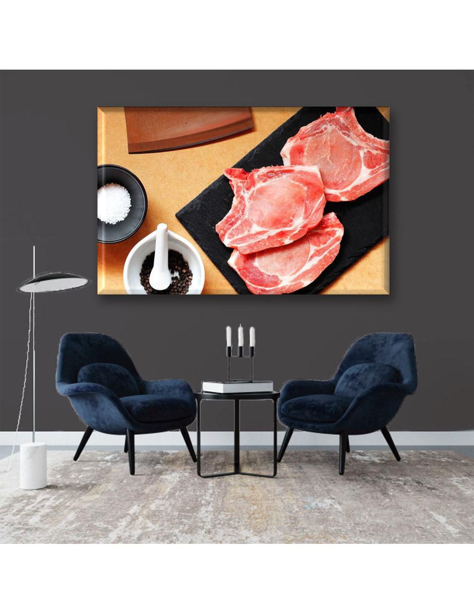 Cuadro decorativo Cortes de carne 3