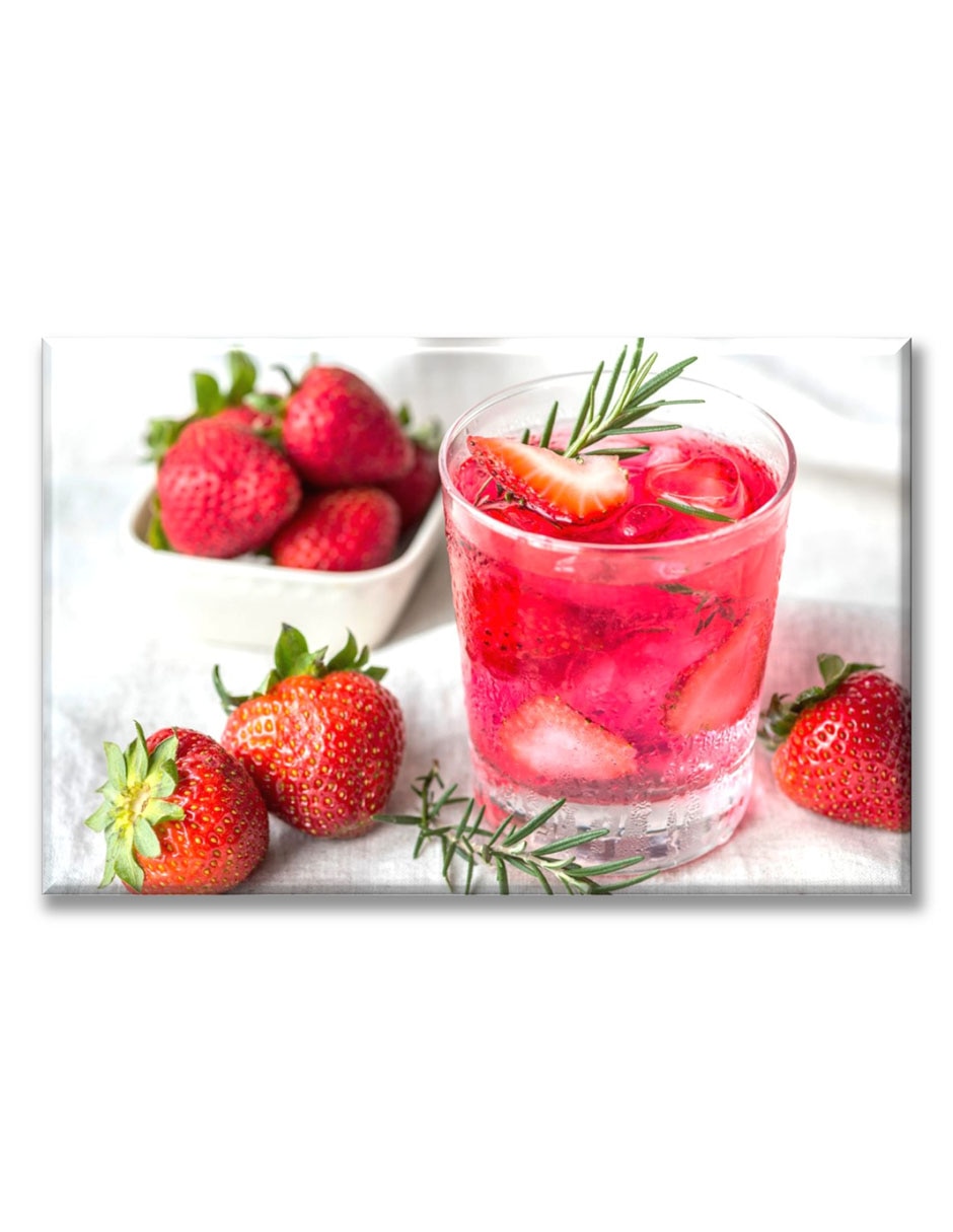 Cuadro decorativo Agua de fresa Cuadro decorativo Agua de fresa