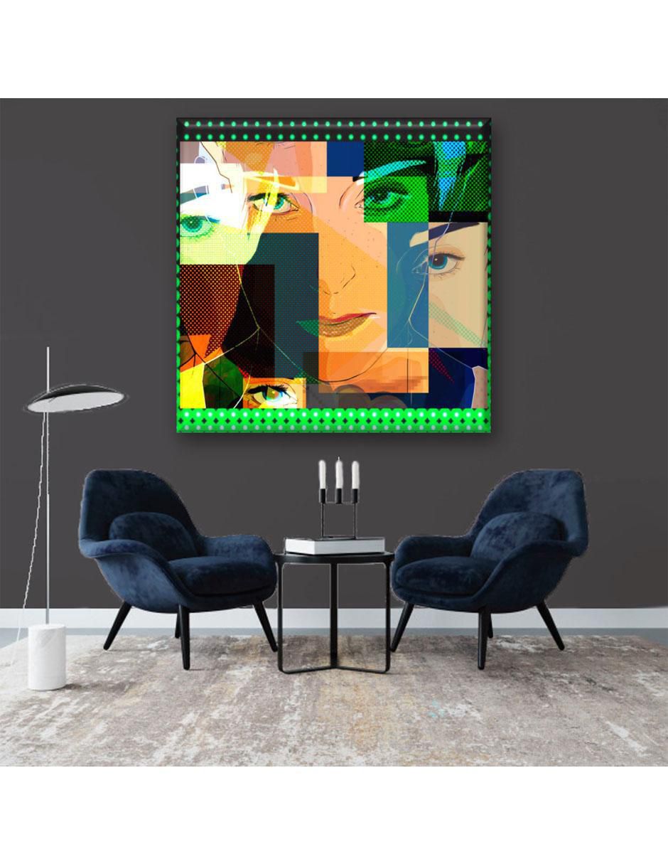 Cuadro decorativo Pop oscuro 3
