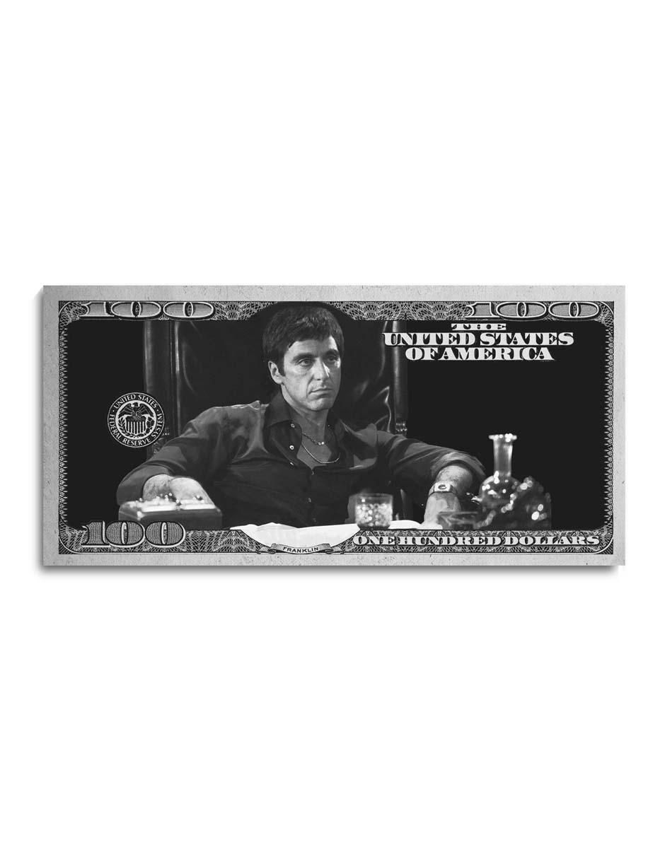 Cuadro decorativo billete corleone