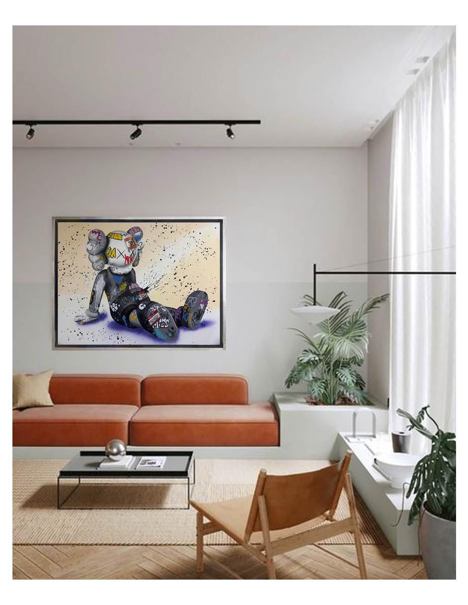 Pintura CaosS técnica acrílico Caos 4