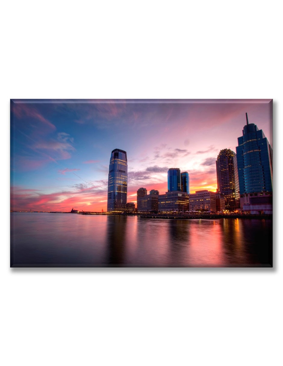 Cuadro decorativo Rascacielos al atardecer Cuadro decorativo Rascacielos al atardecer