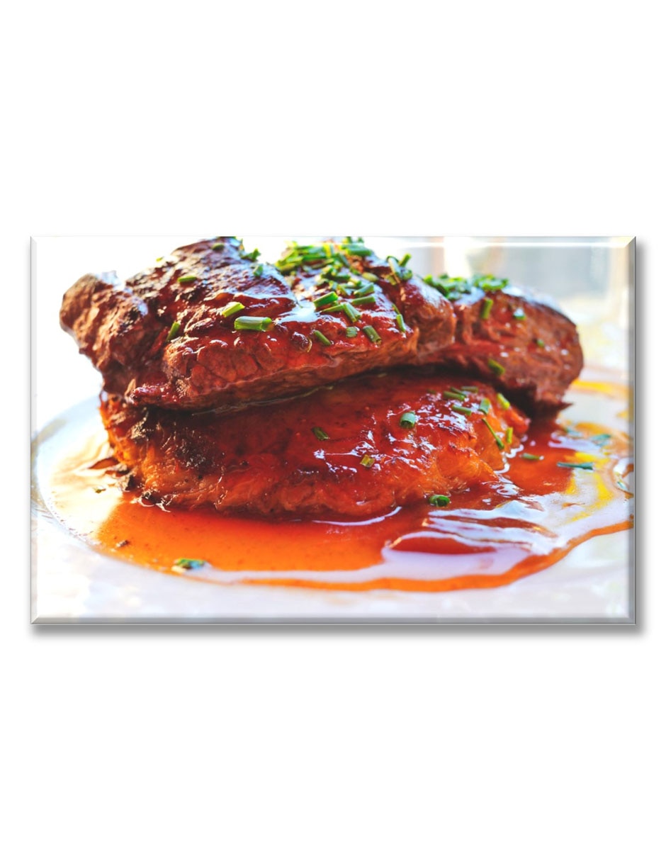 Cuadro decorativo Costillas a la bbq Cuadro decorativo Costillas a la bbq