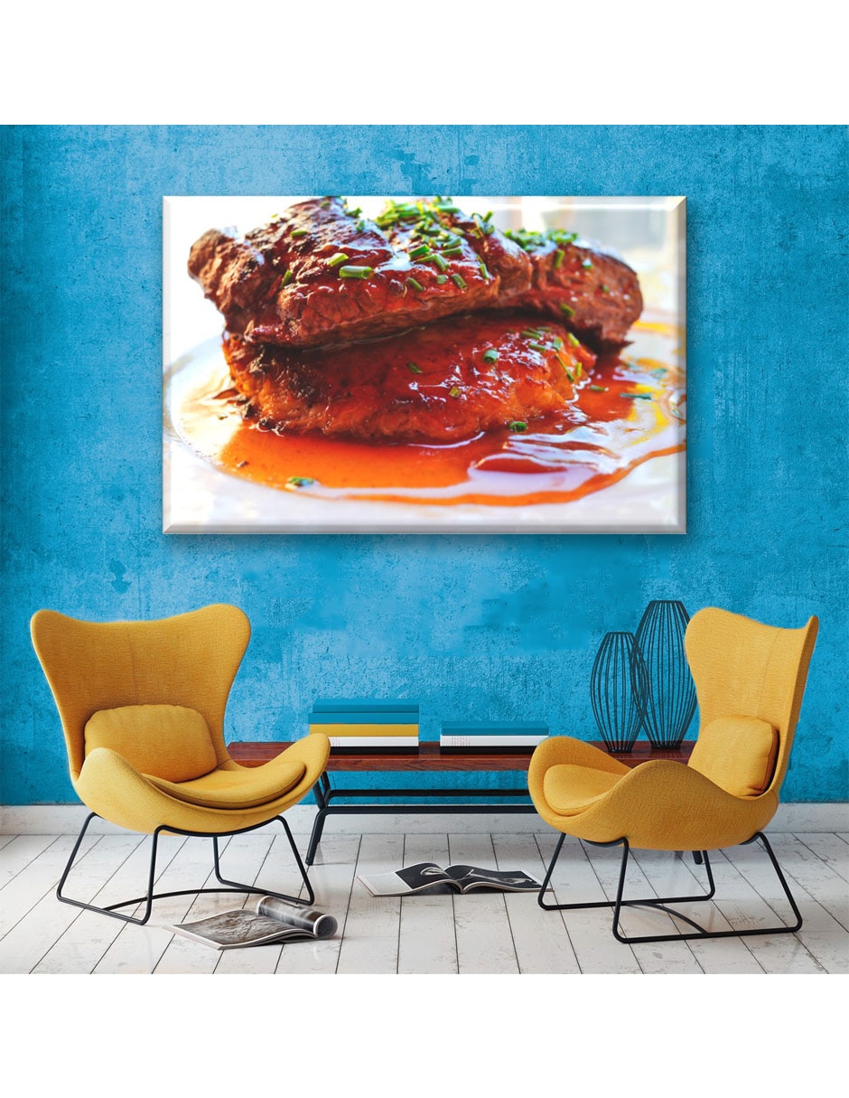 Cuadro decorativo Costillas a la bbq 2