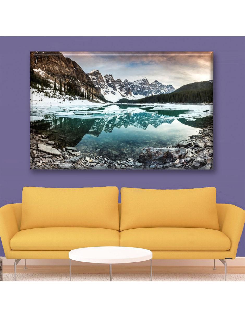 Cuadro decorativo Lago de piedras 3