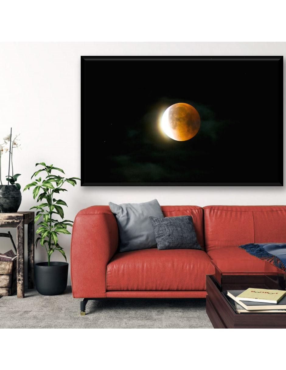 Cuadro decorativo Eclipse lunar año 2018 3