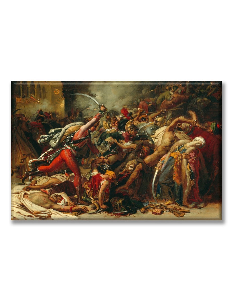 Cuadro decorativo La revuelta del cairo girodet