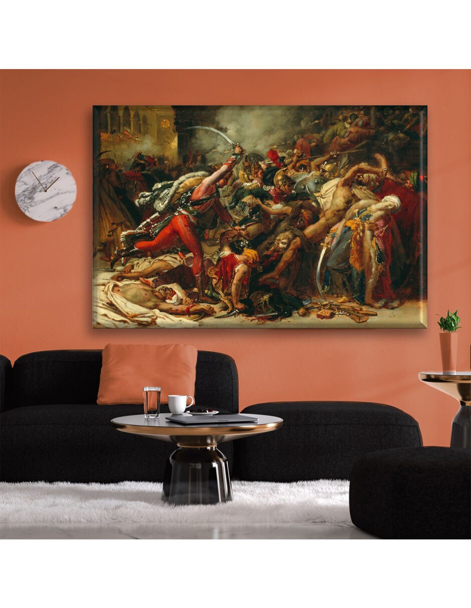 Cuadro decorativo La revuelta del cairo girodet 2