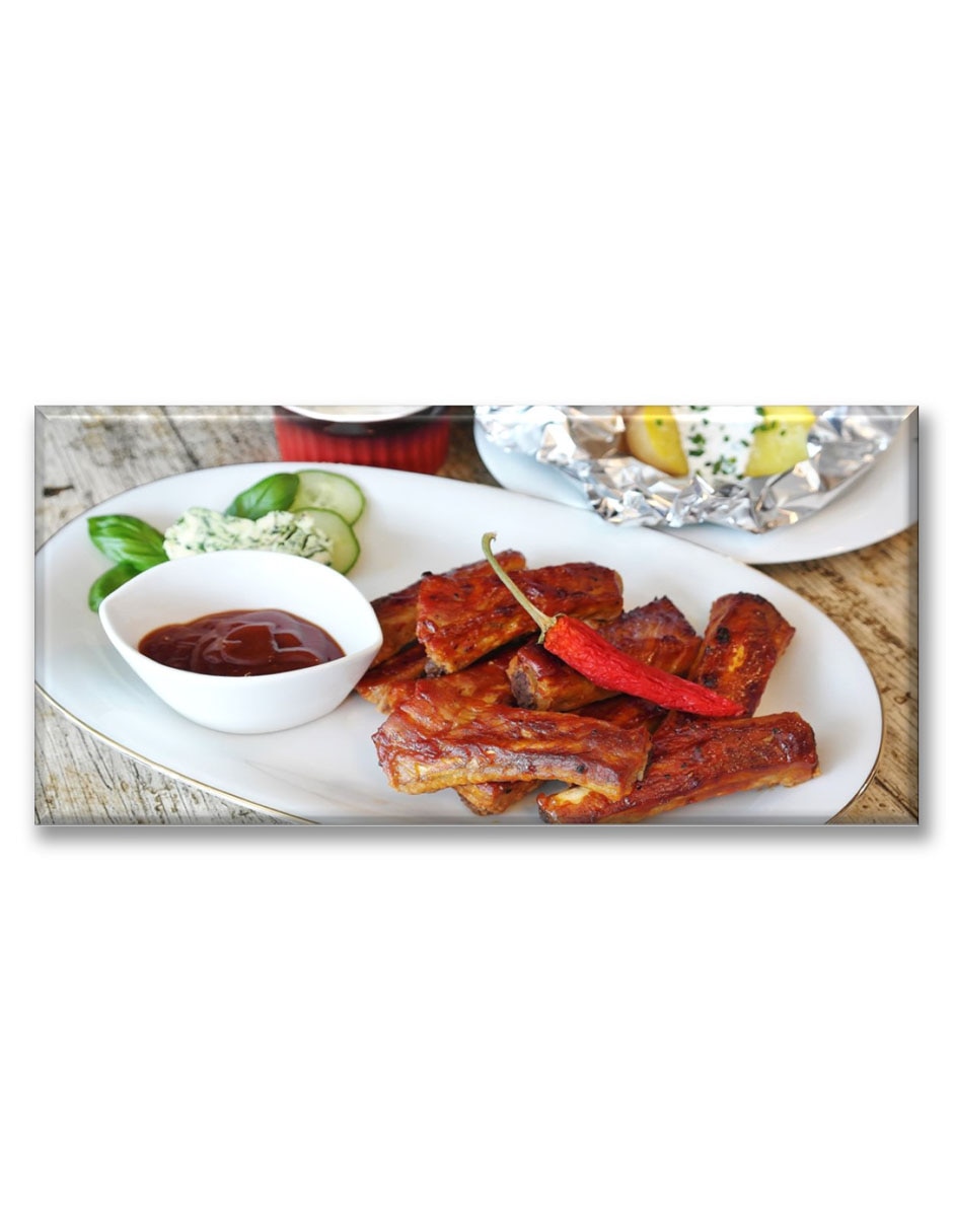 Cuadro decorativo Costillas bravas