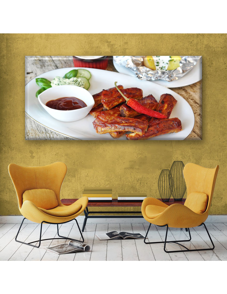Cuadro decorativo Costillas bravas 2