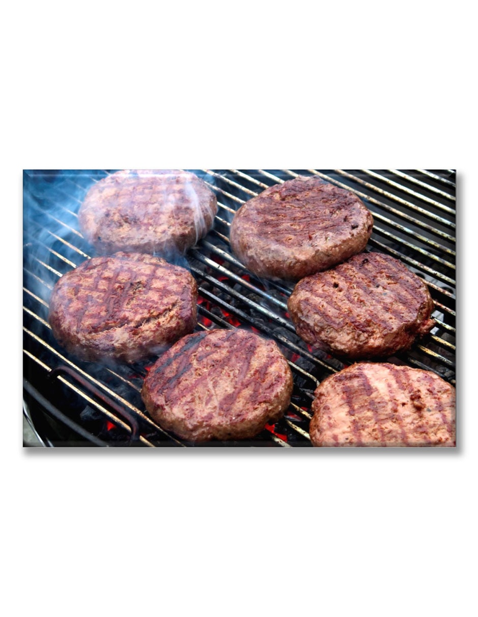 Cuadro decorativo Carne de hamburguesa Cuadro decorativo Carne de hamburguesa