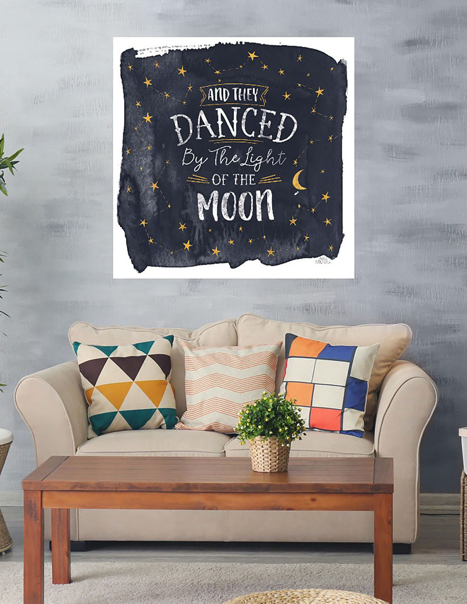Cuadro decorativo Amor celestial II técnica mixta Inspiración 2