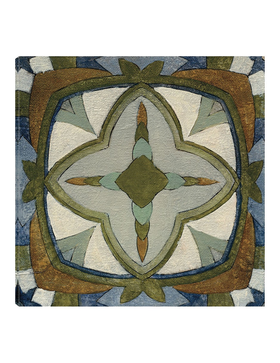 Cuadro decorativo Azulejos del Viejo Mundo X técnica mixta Formas