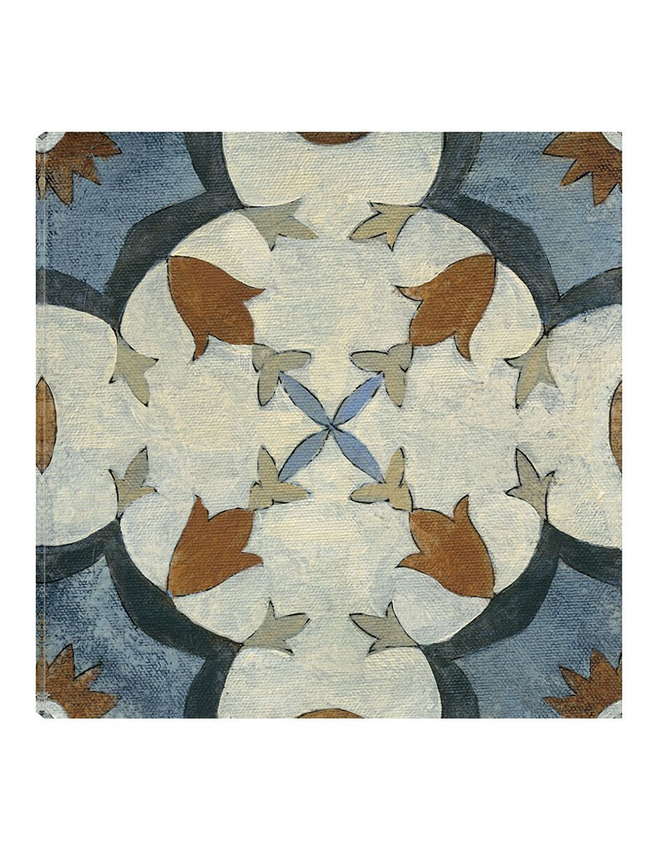 Cuadro decorativo Azulejos del Viejo Mundo V técnica mixta Formas