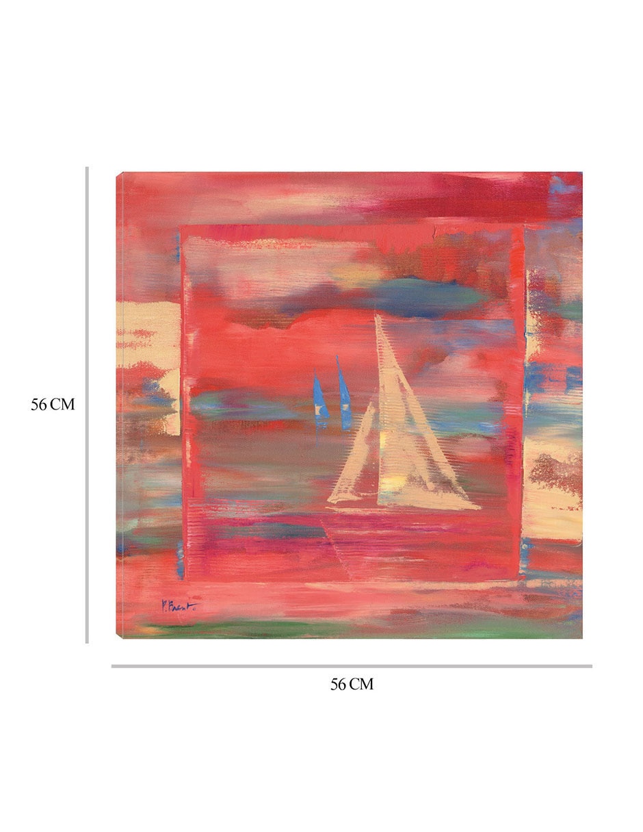Cuadro decorativo Barcos del Puerto III técnica mixta Navegación 8