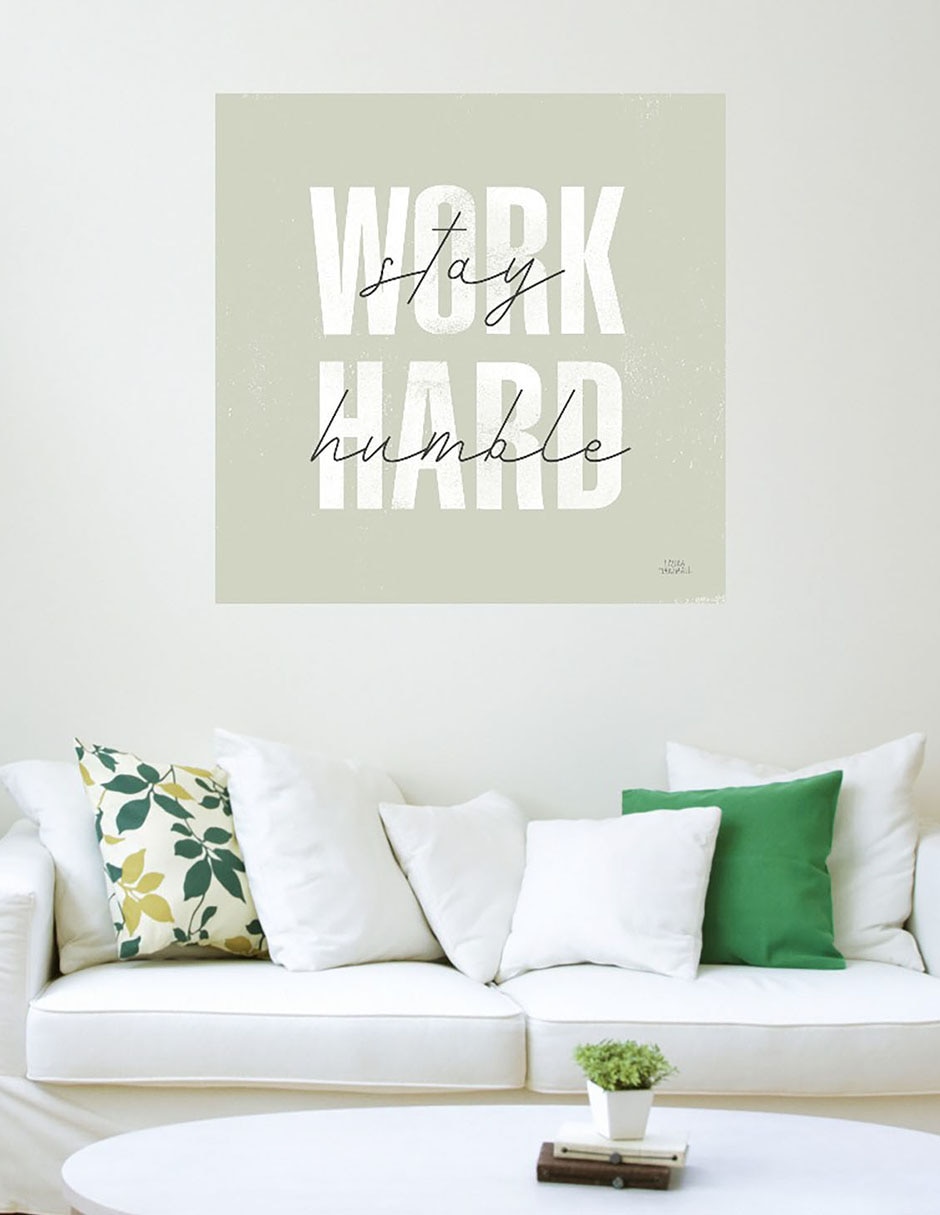 Cuadro decorativo Afirmaciones de la mañana IV técnica mixta Motivación 3