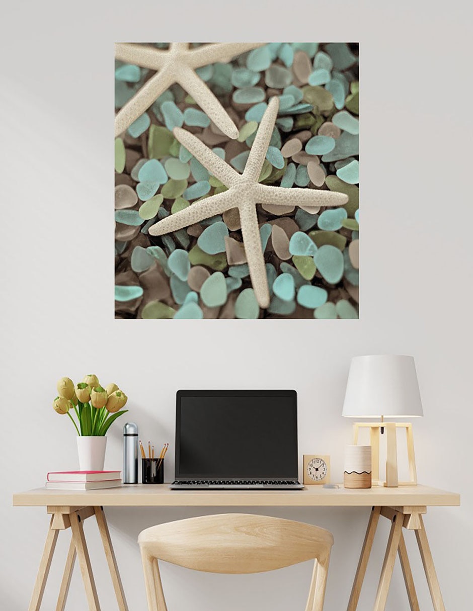 Cuadro decorativo Acuático 1 técnica mixta Criaturas Marinas 2