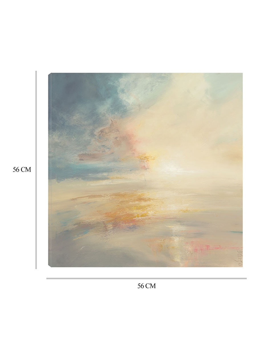 Cuadro decorativo Amanecer técnica mixta Nubes 2