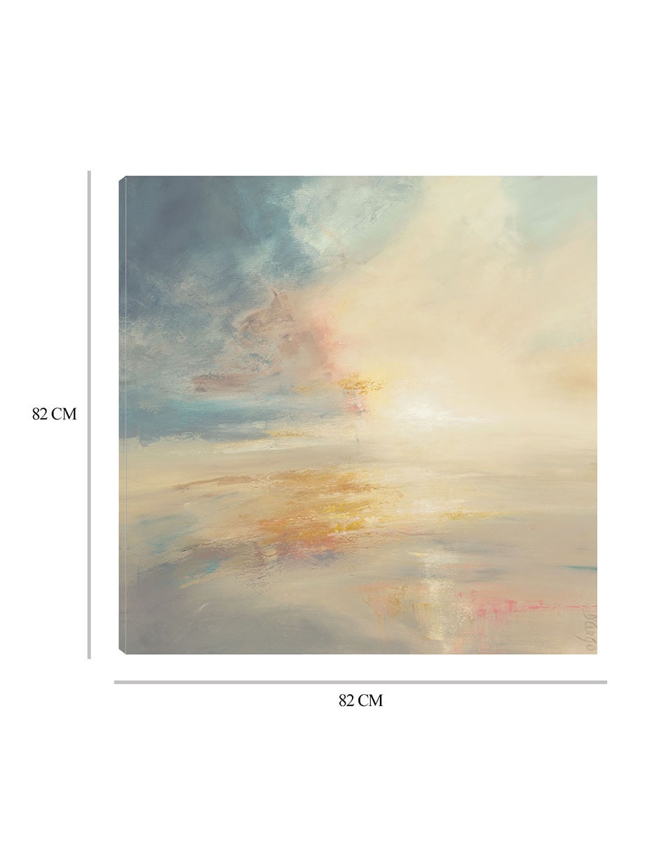 Cuadro decorativo Amanecer técnica mixta Nubes 7