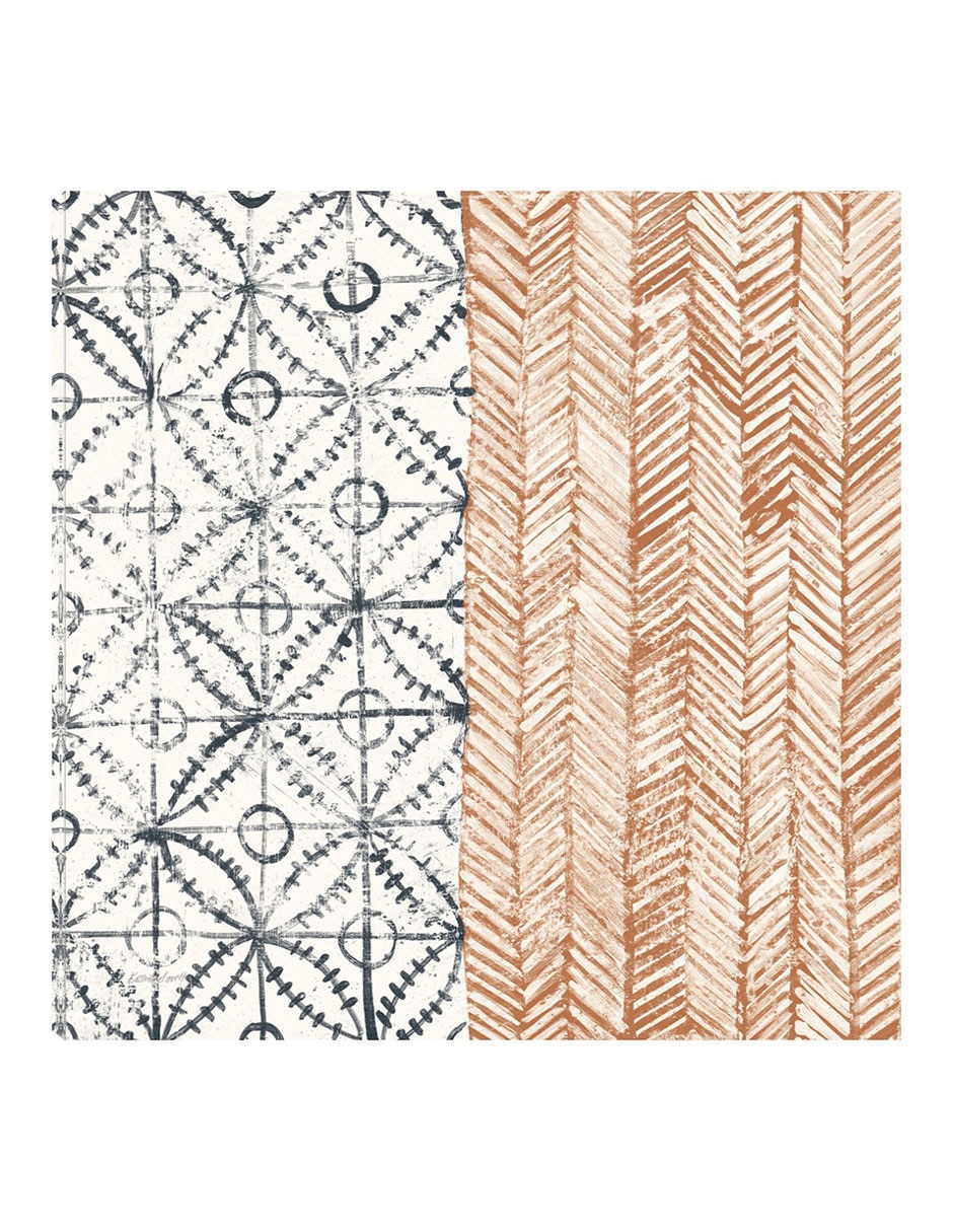 Cuadro decorativo Azulejo Maki VII técnica mixta Formas Cuadro decorativo Azulejo Maki VII técnica mixta Formas