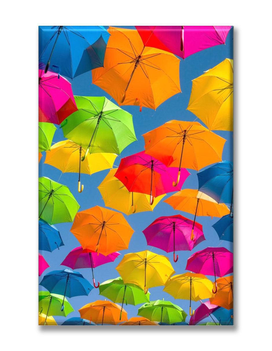 Cuadro decorativo Sombrillas de colores