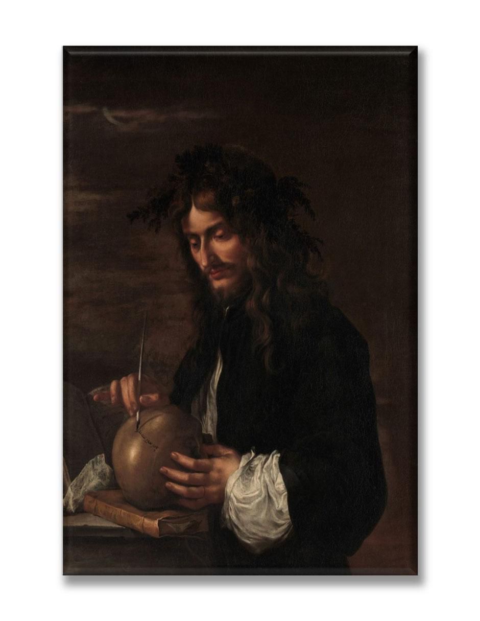Cuadro decorativo Autorretrato by salvator rosa