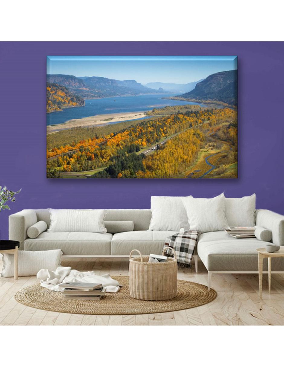Cuadro decorativo Paisaje visto desde arriba 3